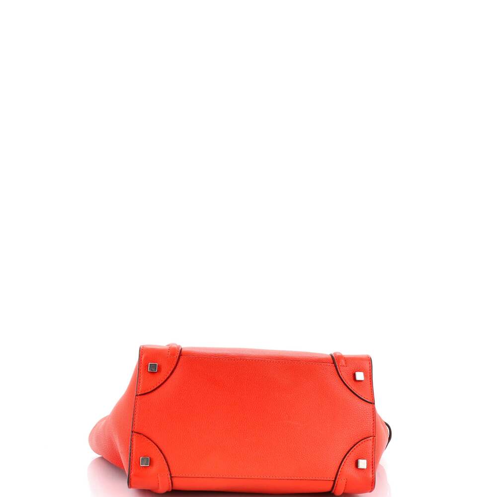 Celine Luggage Bag Grainy Leather Mini #247210C79B - Picture 4 of 8